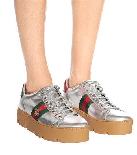 gucci ace platform|gucci sneakers ace.